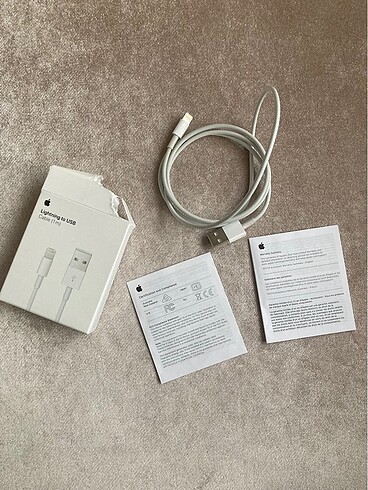 Apple lightning to USB kablo 1 metre