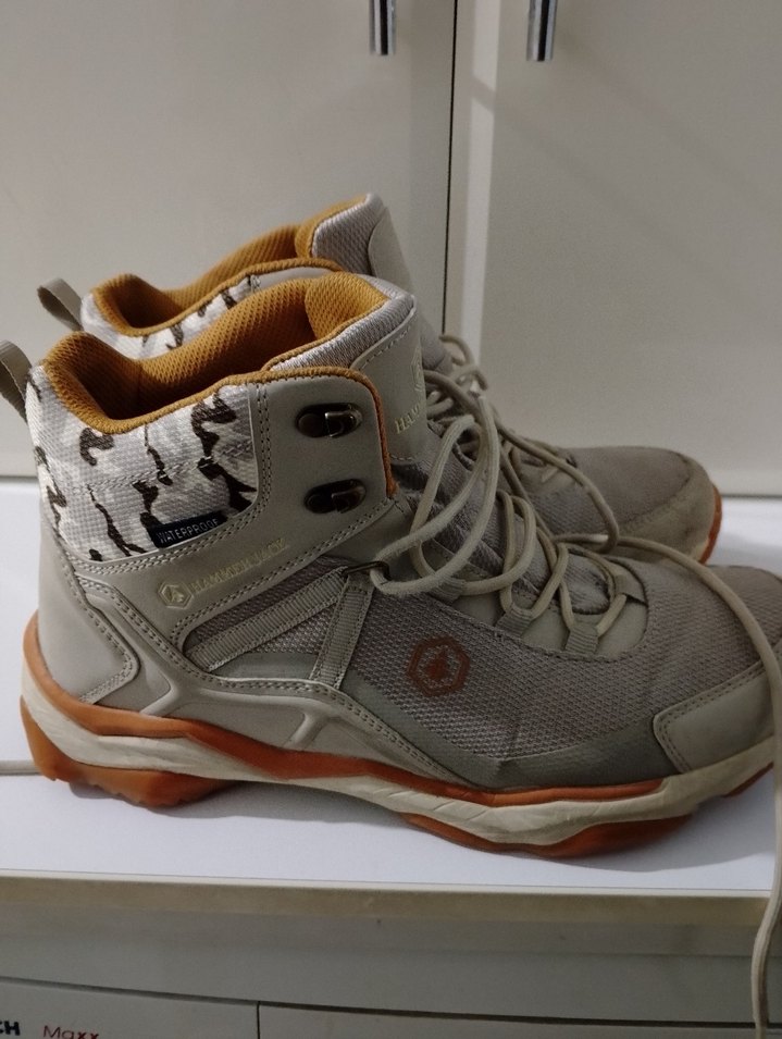 Bej Gri Erkek Bağcıklar Lumberjack marka orjinal - Görsel 2