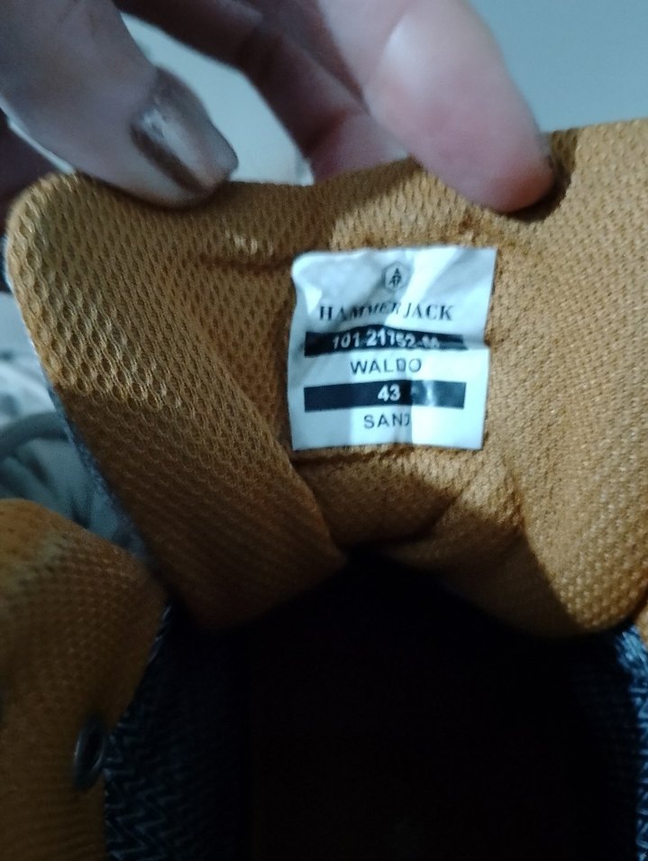 Bej Gri Erkek Bağcıklar Lumberjack marka orjinal - Görsel 4