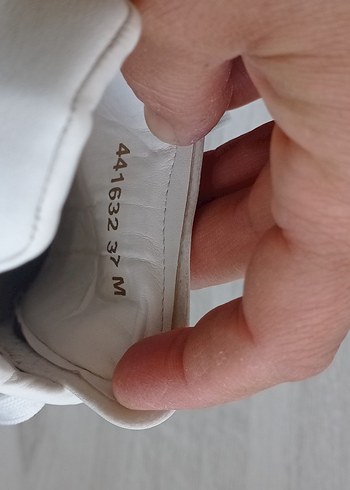 38 Beden beyaz Renk Alexander McQueen Beyaz Kadın Sneaker