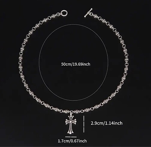 chrome hearts kolye
