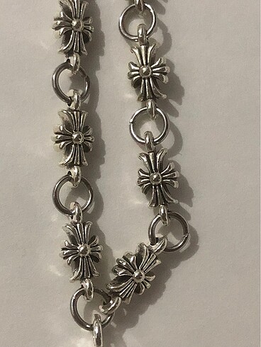  Beden gri Renk chrome hearts kolye