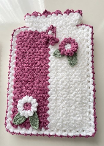 El Yapımı Örgü Mutfak Seti - Görsel 5