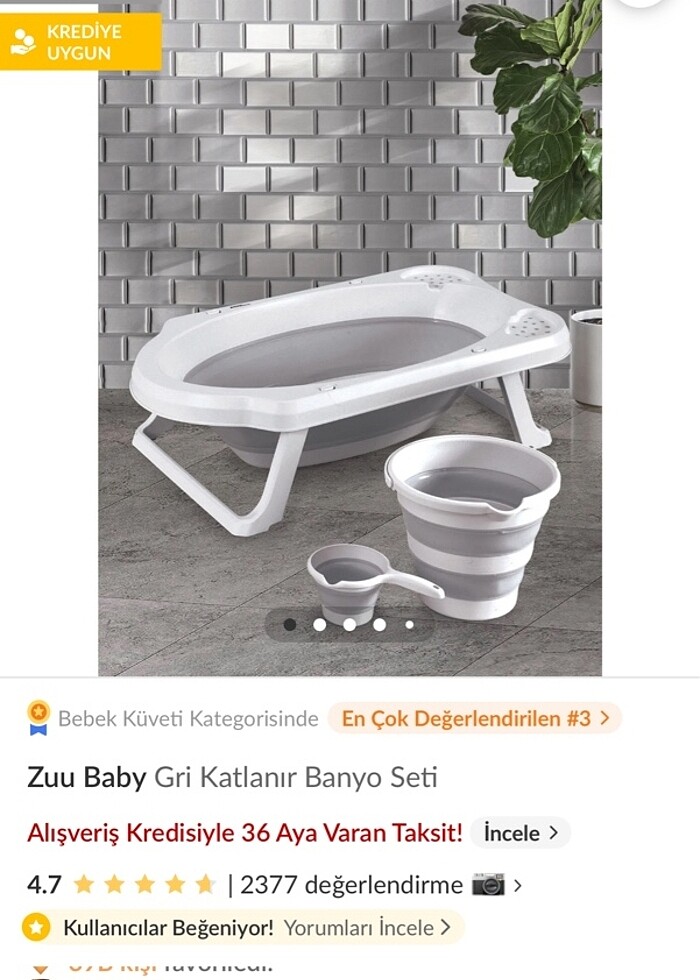 Bebek küveti - Görsel 2