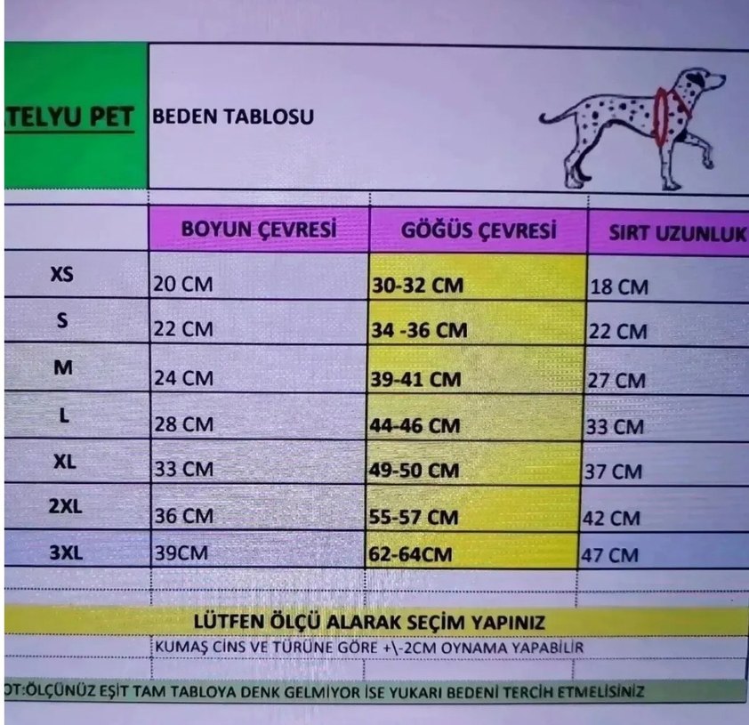 Sarı Baskılı Köpek ve kedi sweat - Görsel 3