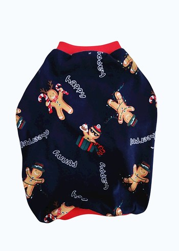 köpek ve kedi noel t shirt - Görsel 2