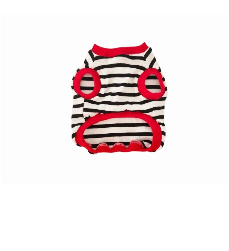 Çizgili köpek ve kedi t hsirt - Görsel 2