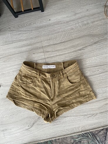 Bershka Keten Şort