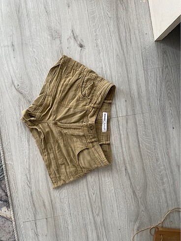 s Beden Bershka Keten Şort