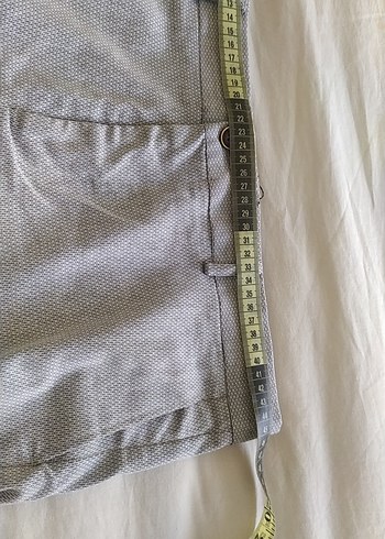 Gri Regular Fit Keten Erkek Pantolon - Görsel 3