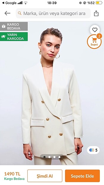 Trendyol & Milla Blazer ceket