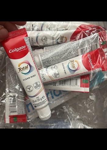 Meridol/Colgate/OralB Diş Macunu 5 tane 20 ml 165 - Görsel 3