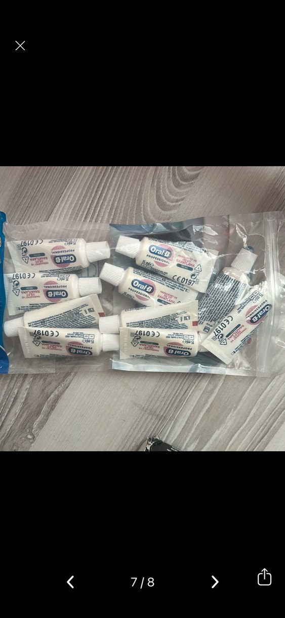 Meridol/Colgate/OralB Diş Macunu 5 tane 20 ml 165 - Görsel 4