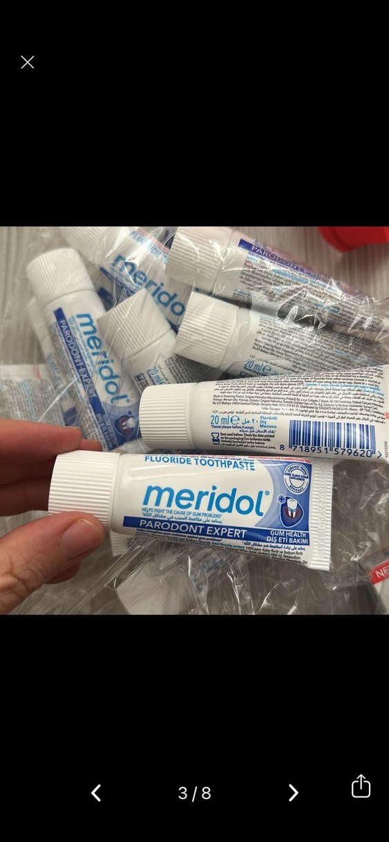 Meridol/Colgate/OralB Diş Macunu 5 tane 20 ml 165 - Görsel 2
