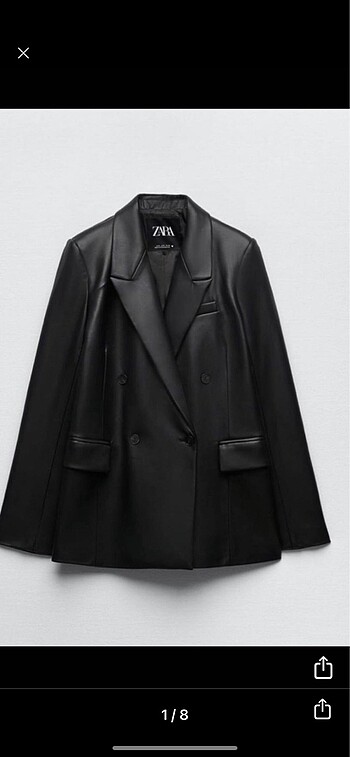 Zara deri blazer ceket