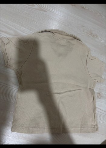 Kısa Kollu dar Tişört - Görsel 3