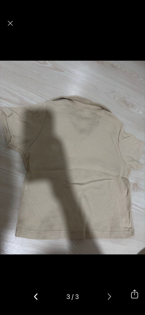 Kısa Kollu dar Tişört - Görsel 3