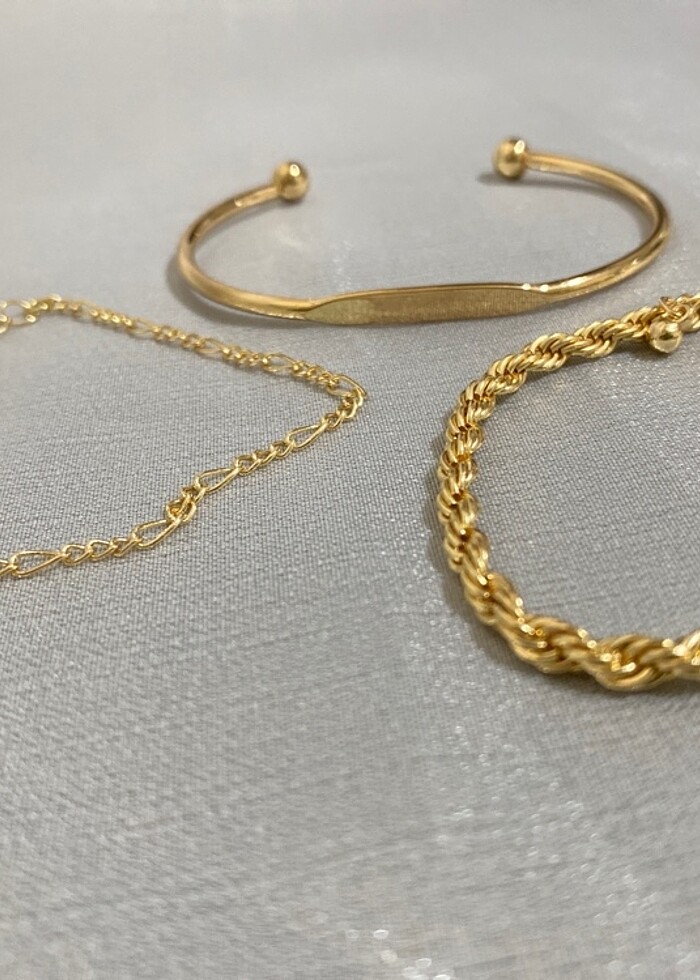 Kelepçe model çelik bileklik - Görsel 3