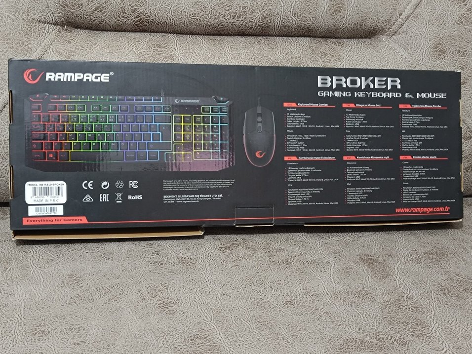 Rampage Siyah Kablolu Klavye - Görsel 2