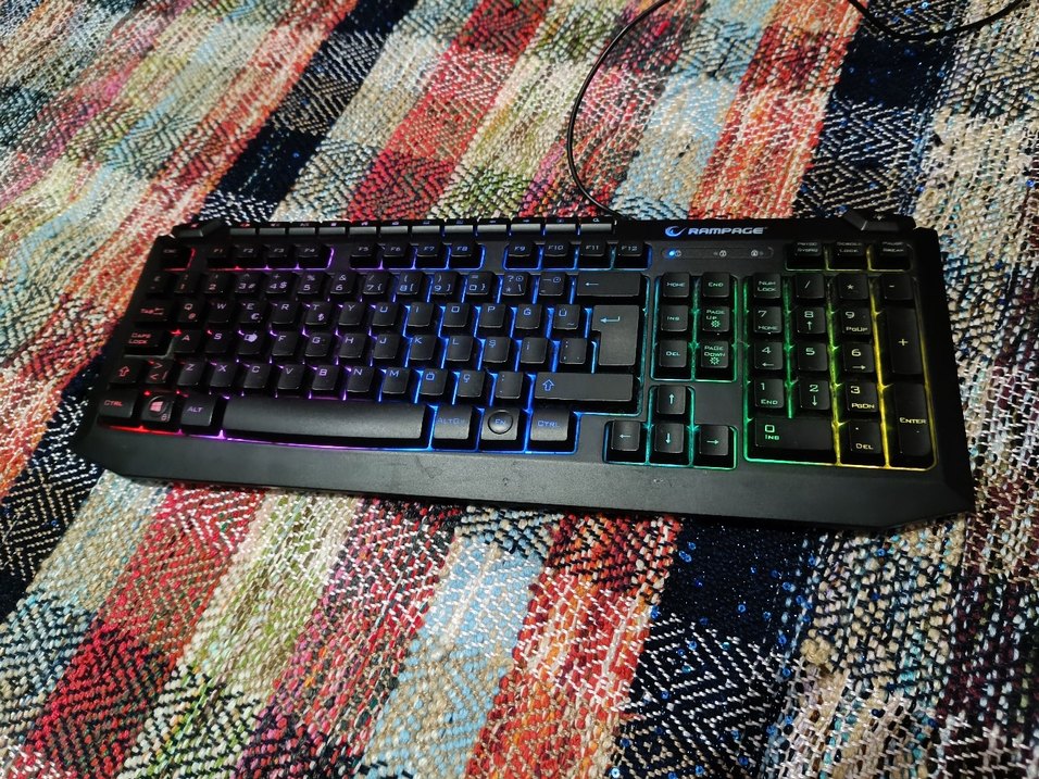 Rampage Siyah Kablolu Klavye - Görsel 3