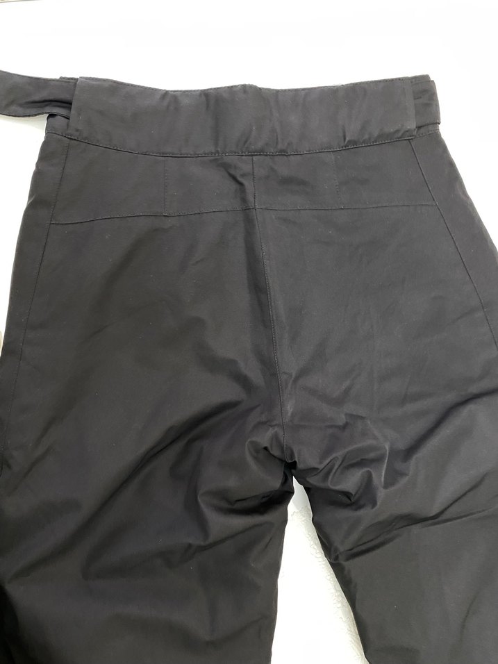 Unisex Siyah Kayak Pantolonu, Belden Kemerli, Rahat Kesim - Görsel 5