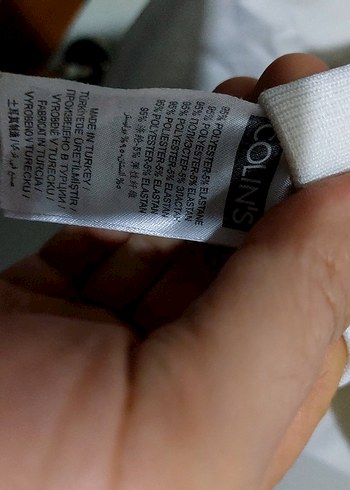 Colın's regulat fit M beden Beyaz Spor Kadın Ceket - Görsel 8