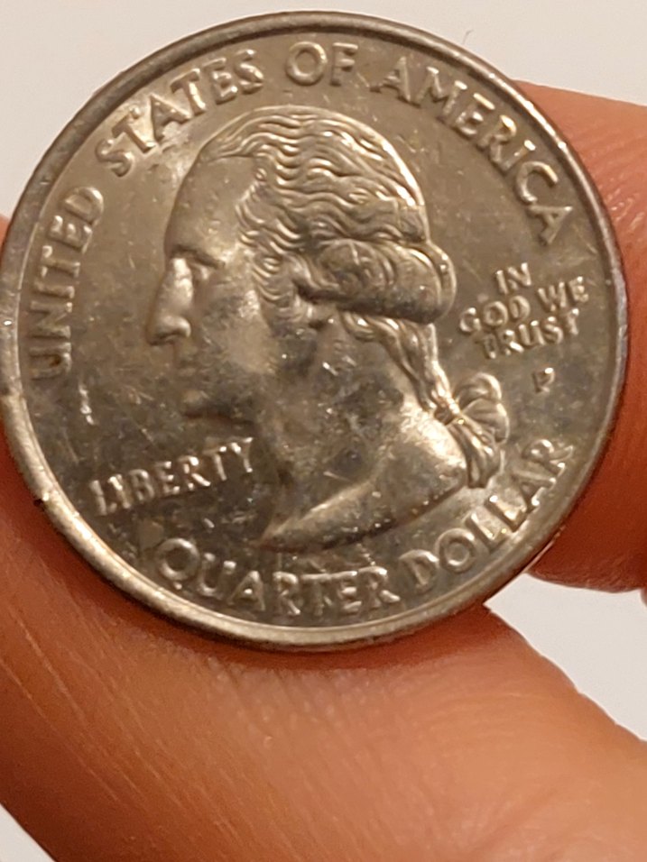 2000(milenyum) basım ABD Çeyrek Dolar madeni para - Görsel 3