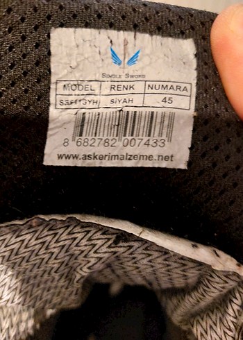 Single Sword Askeri Bot 45 numara - Görsel 7