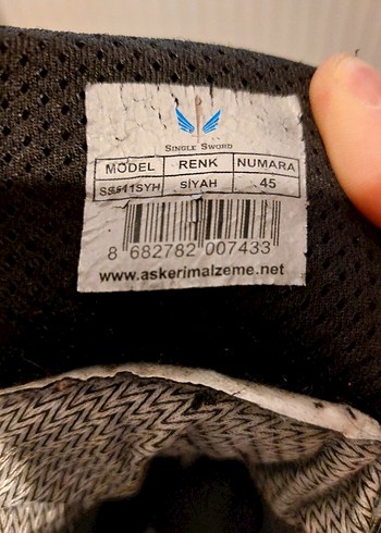 Single Sword Askeri Bot 45 numara - Görsel 8