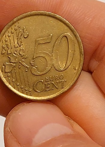 Vintage 50 Euro Cent 2000 baskı - Görsel 4