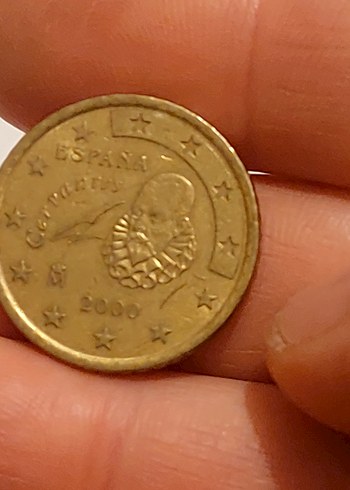 Vintage 50 Euro Cent 2000 baskı - Görsel 3