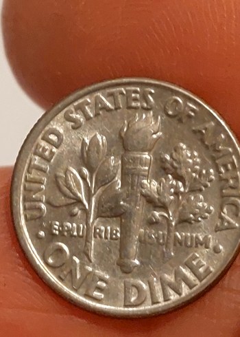 ABD 1 Dime 1992 basım para - Görsel 4