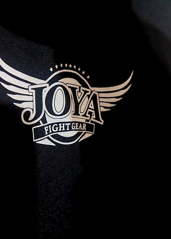 Joya Fight Gear S beden Siyah Kapşonlu Spor üst - Görsel 9