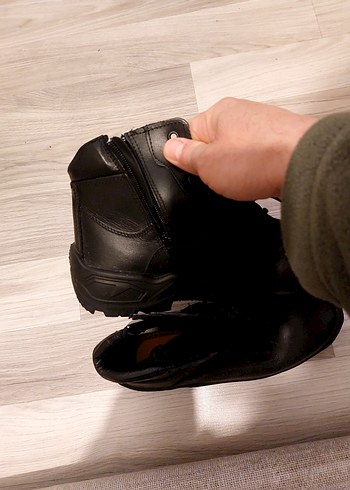 Schuster 41 numara siyah erkek Bot - Görsel 5