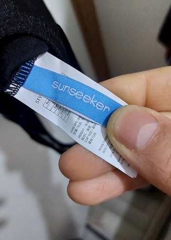 Sunseeker 38 beden siyah kadın mayo - Görsel 8