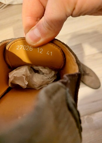 inci marka 41 numara gerçek deri erkek ayakkabı - Görsel 9