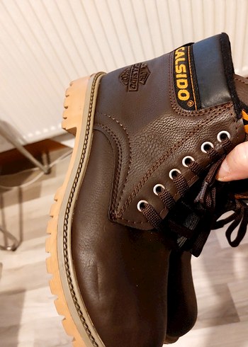 Calsido 40 numara koyu kahverengi Erkek Bot - Görsel 5