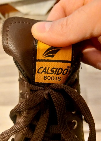 Calsido 40 numara koyu kahverengi Erkek Bot - Görsel 3