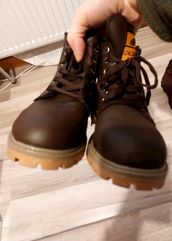 Calsido 40 numara koyu kahverengi Erkek Bot - Görsel 4