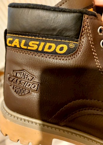Calsido 40 numara koyu kahverengi Erkek Bot - Görsel 6