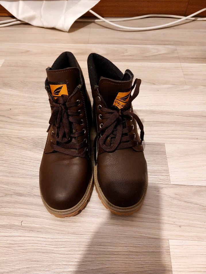 Calsido 40 numara koyu kahverengi Erkek Bot - Görsel 2