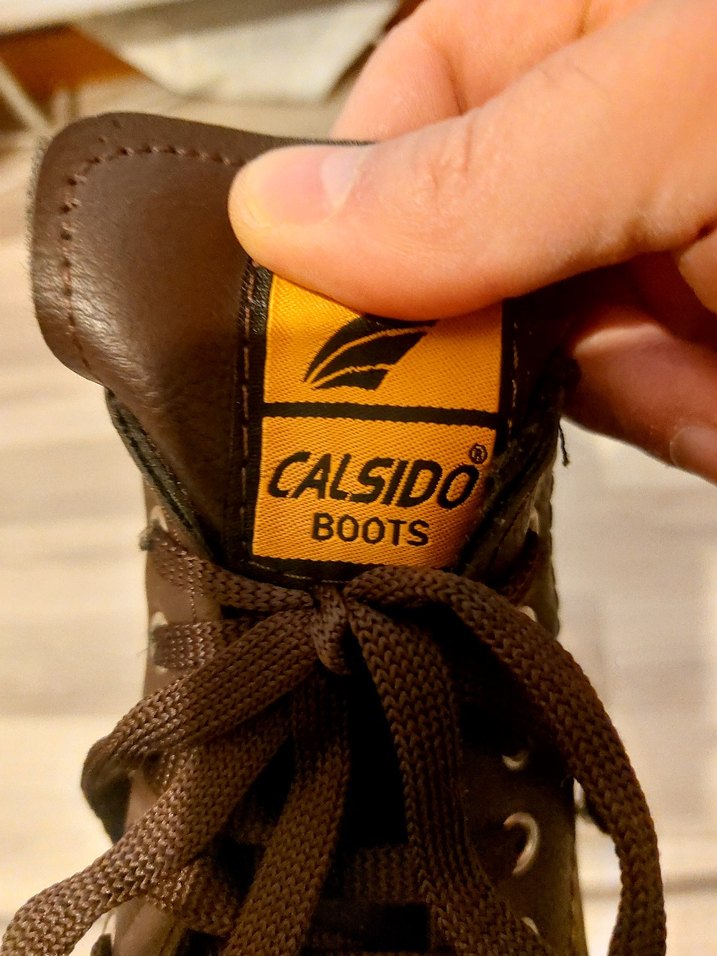 Calsido 40 numara koyu kahverengi Erkek Bot - Görsel 3