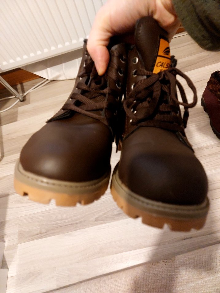 Calsido 40 numara koyu kahverengi Erkek Bot - Görsel 4