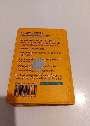 Langenscheidt İngilizce-Türkçe Sözlük - Görsel 2