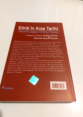 Ethik'in Kısa Tarihi - Alasdair MacIntyre - Görsel 2