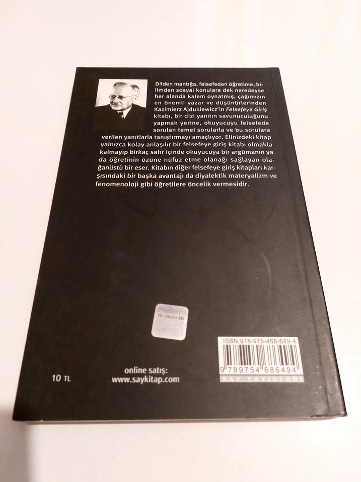 Felsefeye Giriş - Kazimierz Ajdukiewicz - Görsel 3