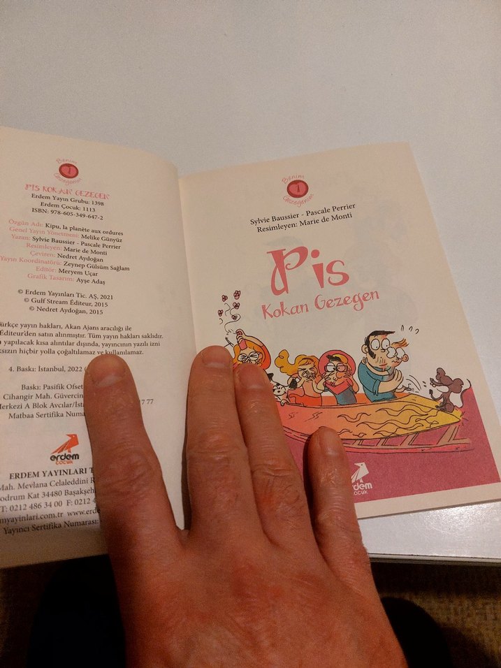 Pis Kokan Gezegen Çocuk Kitabı - Görsel 3