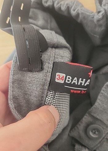 Gri  okul Kumaş Pantolonu - Görsel 3