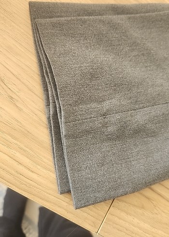 Gri  okul Kumaş Pantolonu - Görsel 4