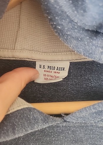 U.S. Polo Assn. Erkek çocuk Kapüşonlu Sweatshirt - Görsel 3